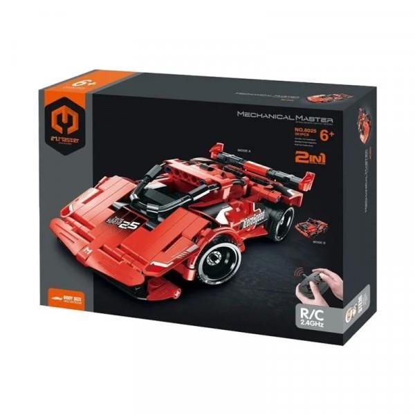 IMMASTER COTXE ESPORTIU VERMELL AMB RADIO CONTROL 351 PECES | 6973676040455 | STEM ACADEMY | Llibreria La Gralla | Librería online de Granollers