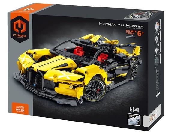 IMMASTER COTXE ESPORTIU GROC 1103 PECES | 6973676041438 | STEM ACADEMY | Llibreria La Gralla | Librería online de Granollers