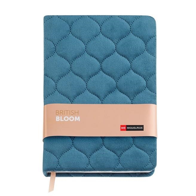 LLIBRETA A5 BRITISH BLOOM PUNTS BLAU | 8422593082386 | MR8238 | Llibreria La Gralla | Librería online de Granollers