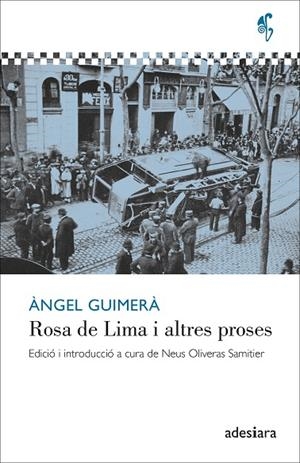 ROSA DE LIMA I ALTRES PROSES | 9788419908186 | GUIMERÀ, ÀNGEL | Llibreria La Gralla | Llibreria online de Granollers