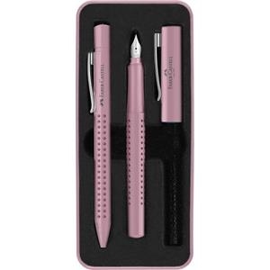 JOC BOLIGRAF PLOMA FABER CASTELL ROSA OMBRA | 4005402015283 | 201528 | Llibreria La Gralla | Llibreria online de Granollers