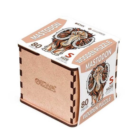 MAMUT 3D PUZZLE TALLA S 80 PECES | 4815123002260 | MR. PLAY WOOD | Llibreria La Gralla | Librería online de Granollers