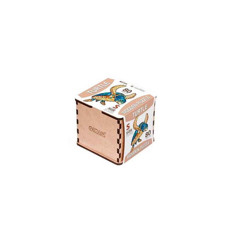 TORTUGA 3D PUZZLE TALLA S 80 PECES | 4815123002291 | MR. PLAY WOOD | Llibreria La Gralla | Librería online de Granollers
