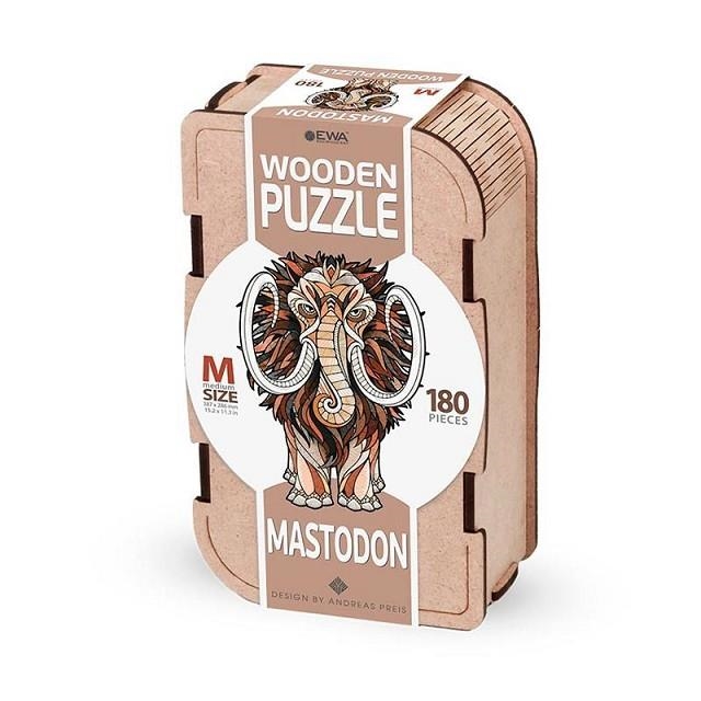 MAMUT 3D PUZZLE TALLA M 180 PECES | 4815123002321 | MR. PLAY WOOD | Llibreria La Gralla | Librería online de Granollers