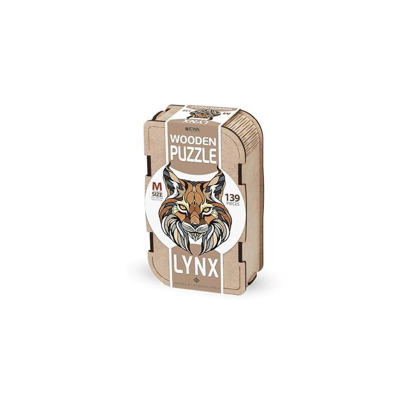 LYNX 3D PUZZLE TALLA M 139 PECES | 4815123001898 | MR. PLAY WOOD | Llibreria La Gralla | Librería online de Granollers