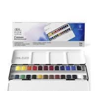 CAIXA AQUAREL.LES COTMAN 24 PASTILLES METALICA | 5012572005838 | 5012572005838 | Llibreria La Gralla | Librería online de Granollers