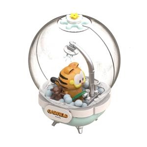 GARFIELD FAMILY. COZY BATH SET CONSTRUCCION 14 CM GARFIELD CRYSTAL BALL SERIES | 6973817322334 | PANTASY | Llibreria La Gralla | Llibreria online de Granollers