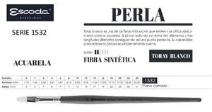 PINZELL PERLA PLA CARRAT TORAY BLANC ESCODA 1 | 8426296532018 | 215320100 | Llibreria La Gralla | Llibreria online de Granollers