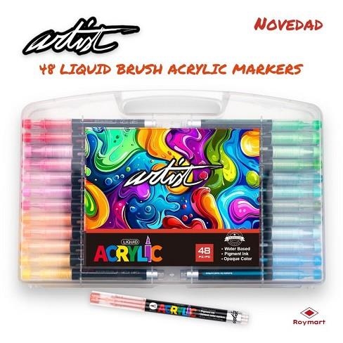 RETOLADOR DOBLE PUNTA ARTIST ACRILIC 48 UN | 8431234192438 | AB0067/384036 | Llibreria La Gralla | Librería online de Granollers