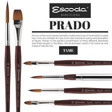 SET ESCODA PRADO 4 PINZELLS 6-12-2-6 | 8426296913053 | 7891300PR | Llibreria La Gralla | Librería online de Granollers