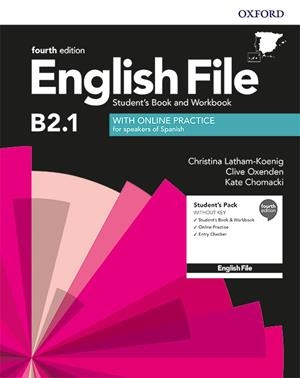 ENGLISH FILE 4TH EDITION B2.1. STUDENT'S BOOK AND WORKBOOK WITHOUT KEY PACK | 9780194038744 | LATHAN-KOENIG / OXENDEN | Llibreria La Gralla | Llibreria online de Granollers