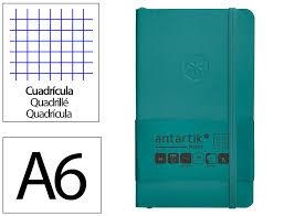 LLIBRETA A6 ANTARTIK QUADRICULA TT 100F 80 GR VERD AIGUAMARINA | 8423473080188 | 170139 | Llibreria La Gralla | Librería online de Granollers