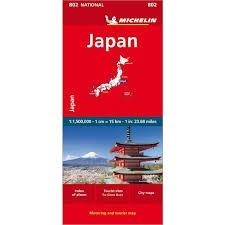 JAPON MAPA NATIONAL MICHELIN 802 | 9782067259683 | AA.VV | Llibreria La Gralla | Librería online de Granollers