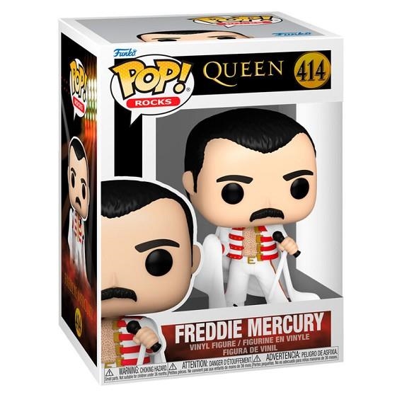 FREDDIE MERCURY FIGURA FUNKO POP ROCKS 414 | 8896987537460 | FUNKO | Llibreria La Gralla | Librería online de Granollers