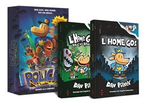 PACK L'HOME GOS 1 I 2 | 9788466158701 | PILKEY, DAV | Llibreria La Gralla | Librería online de Granollers
