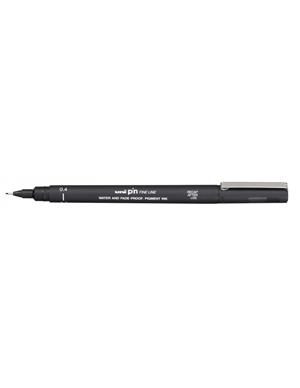 RETOLADOR CALIBRAT UNIBALL 0.4 PIN04-200 NEGRE | 4902778030783 | 289165000 | Llibreria La Gralla | Librería online de Granollers