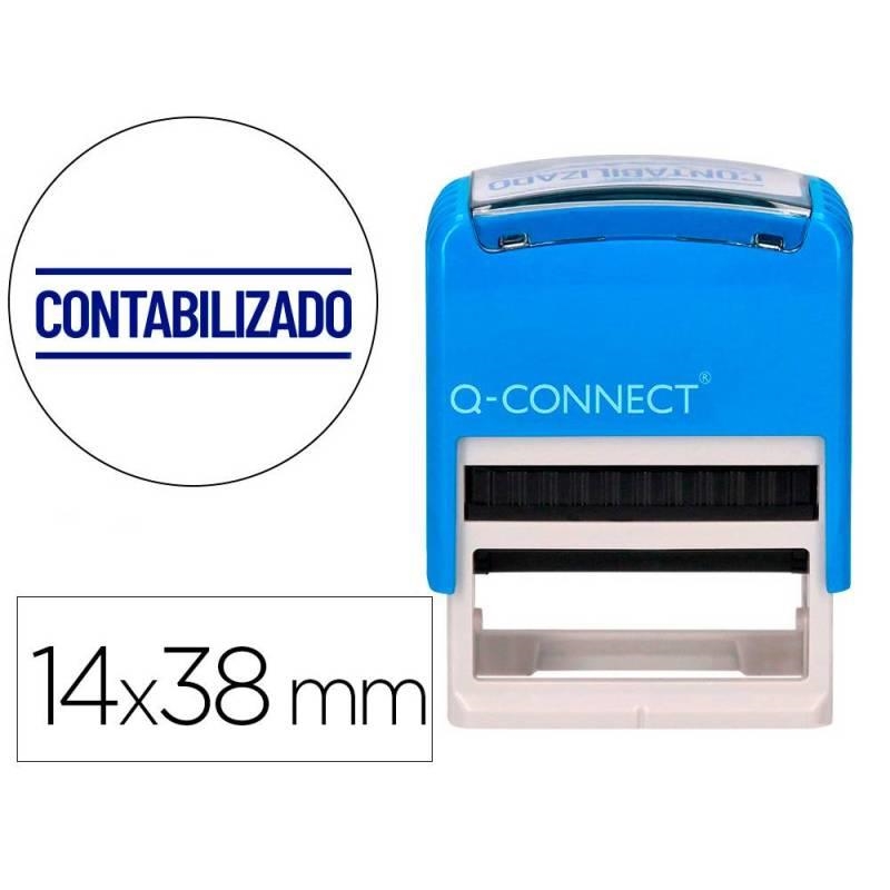 SEGELL Q-CONNECT CONTABILIZADO BLAU | 5705831036734 | KF03673 | Llibreria La Gralla | Librería online de Granollers