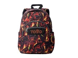 MOTXILLA TOTTO ACUARELES FOC | 7704758952231 | TOTM04ECO032353N6YW | Llibreria La Gralla | Llibreria online de Granollers