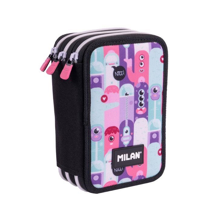 PLUMIER TRES PISOS AMB CONTINGUT MILAN ALIENS | 8411574111085 | 081364ALN2 | Llibreria La Gralla | Librería online de Granollers