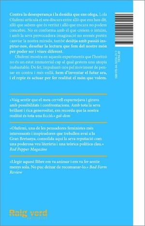 EXPERIMENTS PER IMAGINAR ALTRAMENT | 9788419206299 | OLUFEMI, LOLA | Llibreria La Gralla | Llibreria online de Granollers