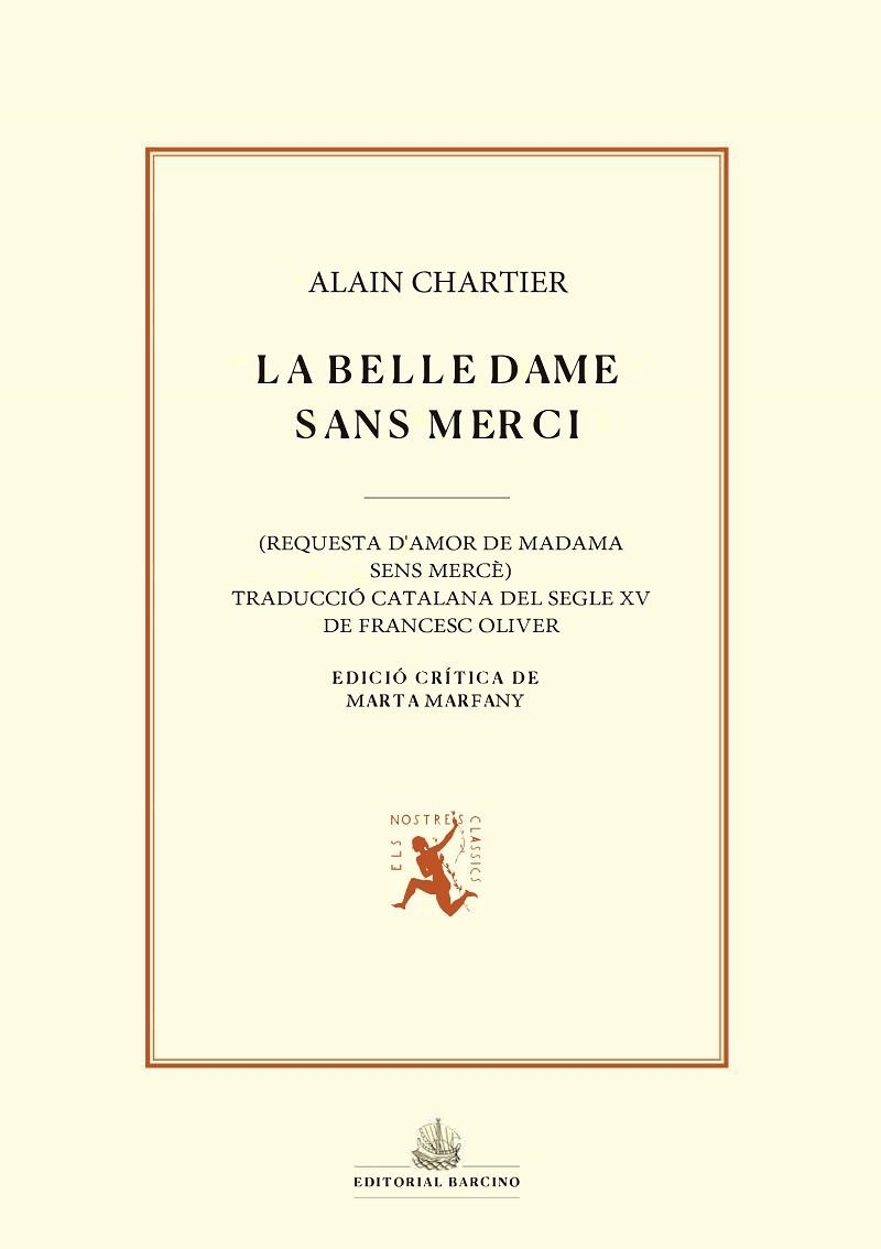 BELLE DAME SANS MERCI, LA | 9788416726295 | CHARTER, ALAIN | Llibreria La Gralla | Llibreria online de Granollers