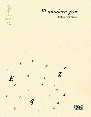 QUADERN GROC, EL | 9788419149992 | FORMOSA I TORRES, FELIU | Llibreria La Gralla | Llibreria online de Granollers