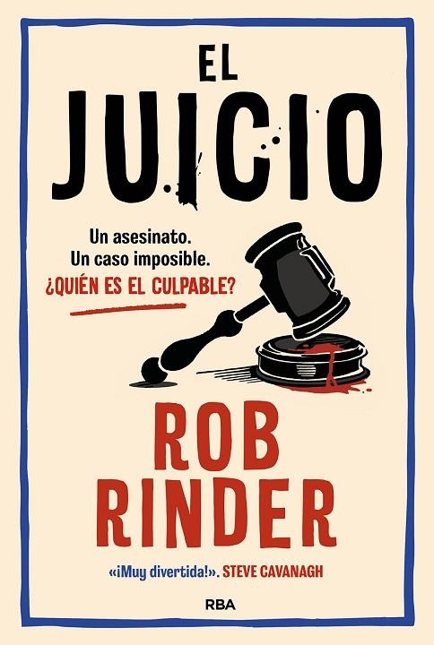 JUICIO, EL | 9788411327855 | RINDER, ROB | Llibreria La Gralla | Librería online de Granollers