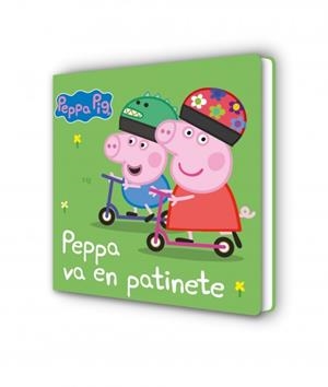 PEPPA PIG. LIBRO DE CARTÓN - PEPPA VA EN PATINETE | 9788448869540 | HASBRO | Llibreria La Gralla | Llibreria online de Granollers