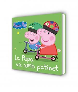 PEPPA PIG. LLIBRE DE CARTRÓ - PEPA VA AMB PATINET, LA | 9788448869557 | HASBRO | Llibreria La Gralla | Llibreria online de Granollers
