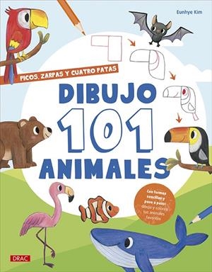 DIBUJO 101 ANIMALES | 9788498747867 | KIM, AUNHYE | Llibreria La Gralla | Llibreria online de Granollers
