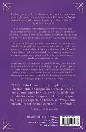 PÉNDULO HEBREO | 9788412407136 | FERNÁNDEZ, ESTHER | Llibreria La Gralla | Librería online de Granollers