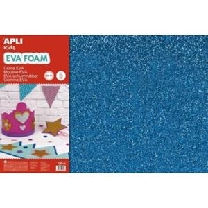 GOMA EVA PURPURINA BLAVA 400X600 | 8410782134374 | 13437 | Llibreria La Gralla | Llibreria online de Granollers