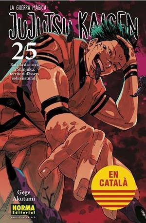JUJUTSU KAISEN 25 CATALA | 9788467969979 | AKUTAMI, GEGE | Llibreria La Gralla | Librería online de Granollers