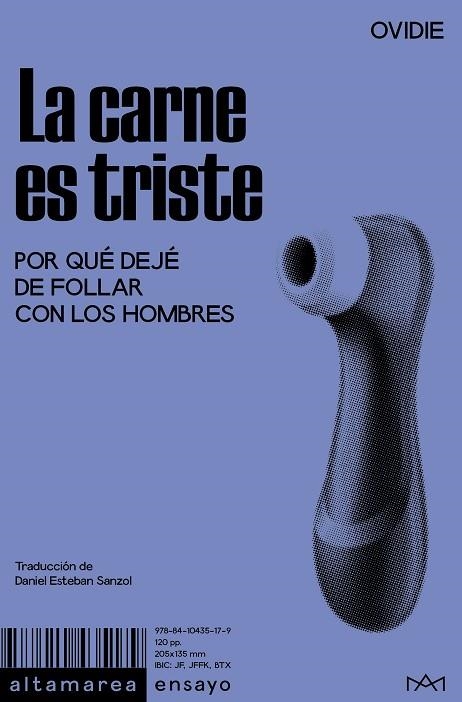 CARNE ES TRISTE, LA | 9788410435179 | OVIDIE | Llibreria La Gralla | Librería online de Granollers