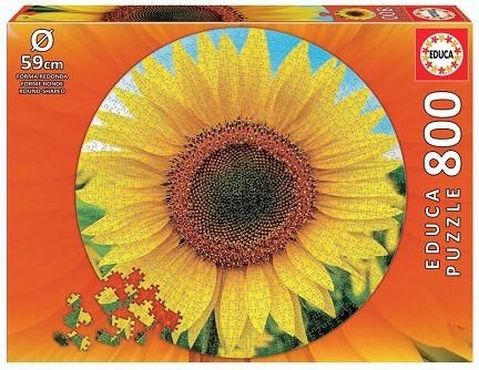 ROUND PUZZLE 800 GIRASOL | 8412668190344 | EDUCA | Llibreria La Gralla | Llibreria online de Granollers