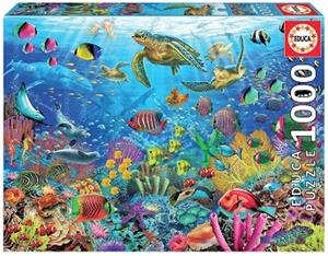 PUZZLE 1000  TORTUGAS EN EL PARAISO | 8412668192669 | EDUCA | Llibreria La Gralla | Llibreria online de Granollers