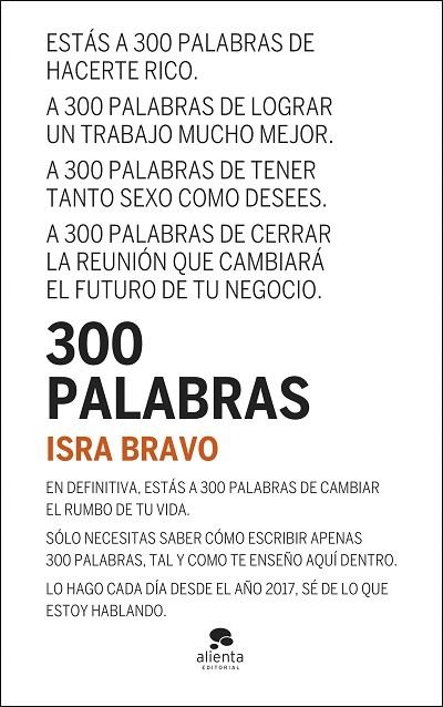 300 PALABRAS | 9788413443867 | BRAVO, ISRA | Llibreria La Gralla | Librería online de Granollers
