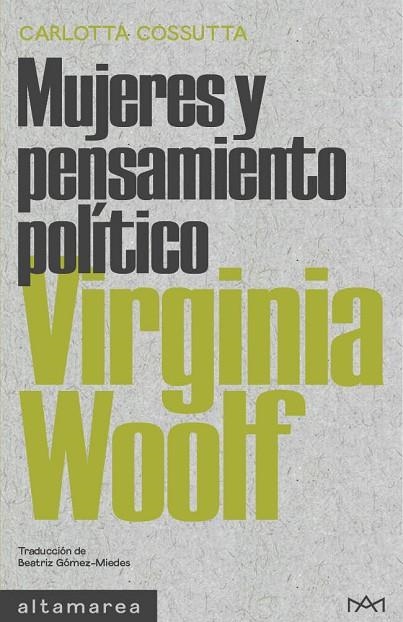 VIRGINIA WOOLF | 9788418481833 | COSSUTTA, CARLOTTA | Llibreria La Gralla | Librería online de Granollers