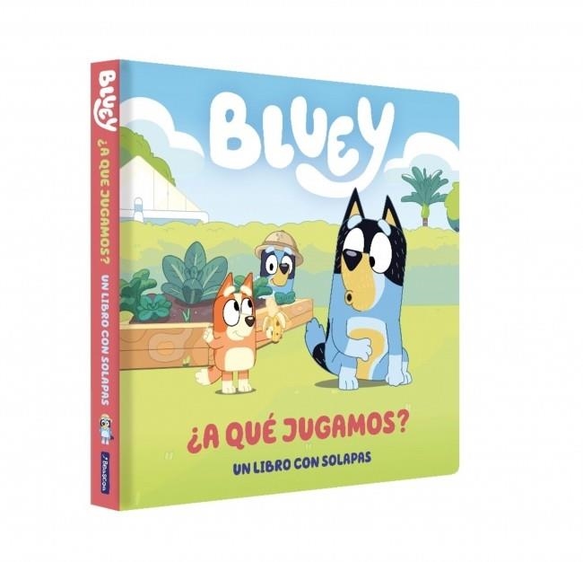 BLUEY. LIBRO DE CARTÓN CON SOLAPAS - ¿A QUÉ JUGAMOS? | 9788448870089 | VVAA | Llibreria La Gralla | Llibreria online de Granollers