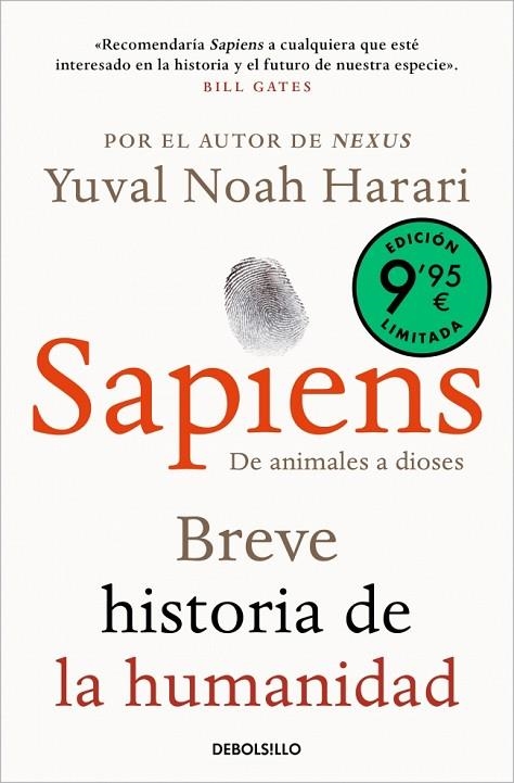 SAPIENS (BOLSILLO CAMPAÑA EDICIÓN LIMITADA) | 9788466380461 | HARARI, YUVAL NOAH | Llibreria La Gralla | Librería online de Granollers