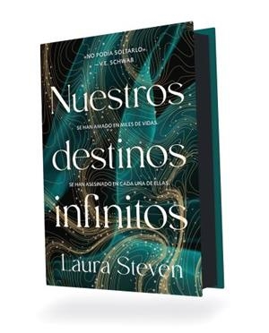 NUESTROS DESTINOS INFINITOS (EDICIÓN LIMITADA CON CANTOS PINTADOS) | 9788410085466 | STEVEN, LAURA | Llibreria La Gralla | Librería online de Granollers