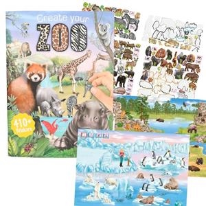 QUADERN STICKERS TOP MODEL CREATE YOUR ZOO | 4010070703547 | 13607 | Llibreria La Gralla | Llibreria online de Granollers