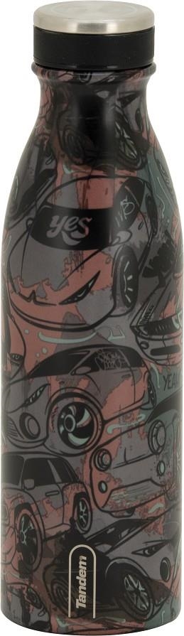 AMPOLLA TÈRMICA SPORTANDEM 500ML CARS | 8412782611312 | 611312 | Llibreria La Gralla | Librería online de Granollers