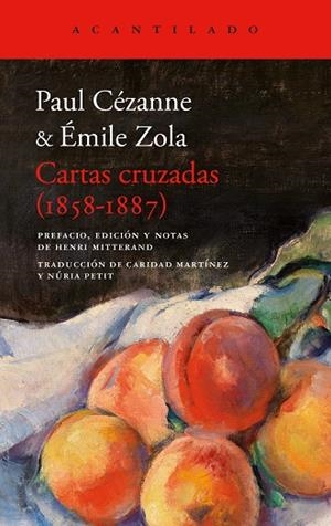 CARTAS CRUZADAS (1858-1887) | 9788419958464 | CÉZANNE, PAUL ;  ZOLA, ÉMILE | Llibreria La Gralla | Librería online de Granollers