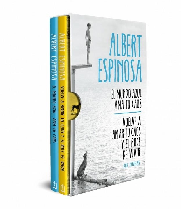ALBERT ESPINOSA (EDICIÓN ESTUCHE CON: EL MUNDO AZUL. AMA TU CAOS | VUELVE A AMAR | 9788466380799 | ESPINOSA, ALBERT | Llibreria La Gralla | Librería online de Granollers