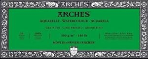 BLOC AQUAREL·LA ARCHES GRA FI 300GRM 10X25CM 100% COTO | 3700417114570 | A1795091 | Llibreria La Gralla | Llibreria online de Granollers