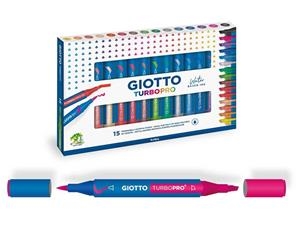 RETOLADOR GIOTTO DOBLE PUNTA 15 U AQUAREL·LABLES | 8000825061073 | F427800 | Llibreria La Gralla | Llibreria online de Granollers
