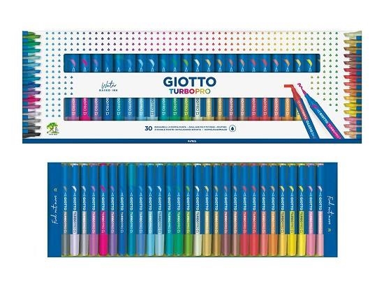 RETOLADOR GIOTTO TURBOPRO DOBLE PUNTA 30 U | 8000825060908 | F427900 | Llibreria La Gralla | Llibreria online de Granollers