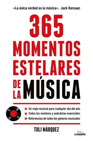 365 MOMENTOS ESTELARES DE LA MÚSICA | 9788410378520 | MÁRQUEZ, TULI | Llibreria La Gralla | Librería online de Granollers