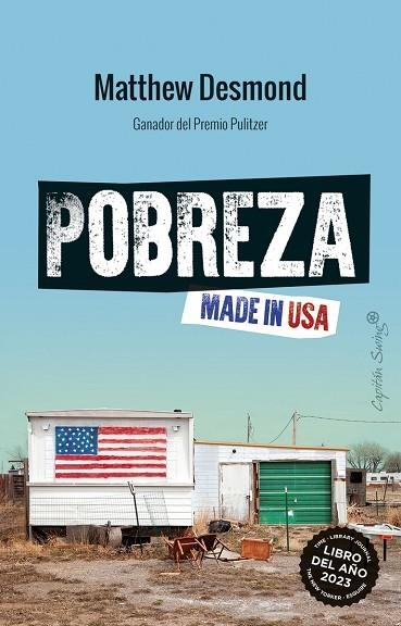 POBREZA | 9788412953169 | DESMOND, MATTHEW | Llibreria La Gralla | Librería online de Granollers